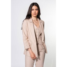Sacou Parma bej – eleganță lejeră și rafinament urban