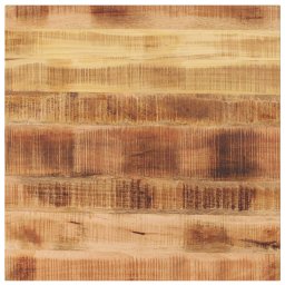 Blat de masa, 70x70x3,8 cm, patrat, lemn masiv mango brut GartenMobel Dekor