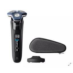Aparat de barbierit Seria 7000 S7886/35, Tehnologie SkinIQ, autonomie 60 min, capete flexibile, display, indicator luminos baterie, conexiune bluetooth, trimmer pop-up integrat