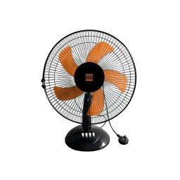 Ventilator Ventilator de birou Putere 40 W, 3 viteze, Oscilatie 90° dreapta-stanga, Diametru 30cm, Negru