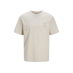 JACK & JONES T-Shirt Jjsummer Vibes Tee Ss Crew Neck Ln 12269372 13-0000 TCX moonbeam