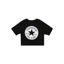 CONVERSE Tricou negru / alb