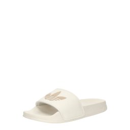 ADIDAS ORIGINALS Saboți 'ADILETTE' bej închis / alb