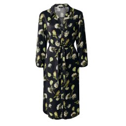 MEXX Rochie tip bluză 'Birne' kaki / verde măr / negru / alb