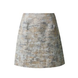 MEXX Fustă albastru fumuriu / albastru deschis / auriu