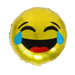 Balon folie Emoji Ras cu lacrimi 45cm