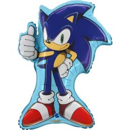 Balon folie supershape Sonic 84 cm