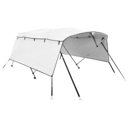 Parasolar Bimini 4 arcuri pereti laterali, 243x(200-213)x137 cm GartenMobel Dekor