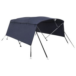 Parasolar Bimini 4 arcuri pereti laterali 243x(230-244)x137 cm GartenMobel Dekor