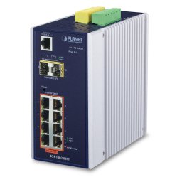 Switch PLANET IGS-10020HPT network switch Managed L2+ Gigabit Ethernet (10/100/1000) Power over Ethernet (PoE) Black, White