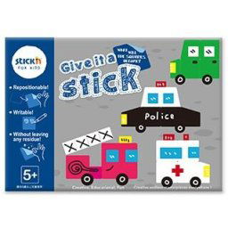 Carte creativa Stick"n Give it a Stick - patrate (+5 ani)