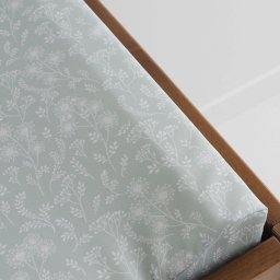 Saltea din spuma pentru masa de infasat din lemn, atasabila la patut bebe, 120x60 si 140x70 cm, impermeabila cu margini de protectie, boho by woodies