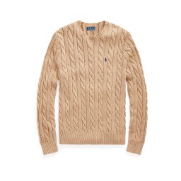 Polo Ralph Lauren Pulover 'Driver' maro cămilă