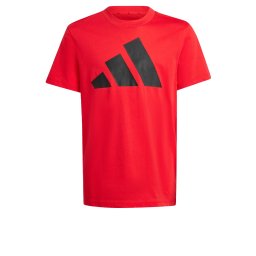 ADIDAS SPORTSWEAR Tricou funcțional 'Essentials' roșu intens / negru