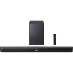 HT-SBW202 2.1 Soundbar with Wireless Subwoofer for TV above 40", HDMI ARC/CEC, Aux-in, Optical, Bluetooth, 92cm, Black