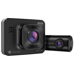 Camera video auto R250 Dual filmare fata-spate, cu Night Vision, ecran 2.0", FullHD si 140° camera fata + HD si 100° camera spate, G-sensor, auto-start, mod parcare, baterie Li-Pol