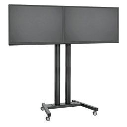 Stand TV mobil Vogels pentru podea SidebySide (Negru sau Gri)