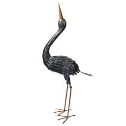 Decoratiune gradina, metalica, cocor, 18x43x94 cm