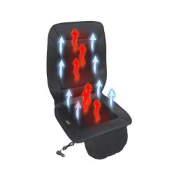 Husă pentru scaun auto cu ventilație 18W/12V negru