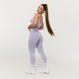 GymBeam Colanți pentru femei Lift Seamless Violet M