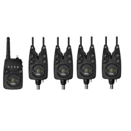 Set avertizori wireless Delphin FORZA LIFE+, statie + 4 avertizori, culoare neagra, valigeta transport