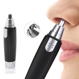 Trimmer Electric 4-în-1 pentru Nas, Urechi, Barbă și Sprâncene, negru