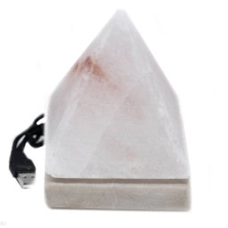 LAMPĂ DE SARE DE HIMALAYA PENTRU PURIFICAREA AERULUI | CONECTARE USB | 8,5 CM