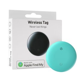 Dispozitiv antipierdere, Airtag, urmărire prin GPS Tracker, compatibil IOS Iphone, verde