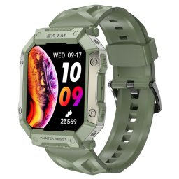 Smartwatch Ceas Inteligent, PG333, Ecran 1,92”, TFT HD, Rezoluție 320x386, Procesor Realtek 8762 de mare viteză, Aplicație ZGfit, Bluetooth 5.1, Oximetru, Tensiometru, 5ATM Rezistență la apă, Multiple monitorizări sănătate și moduri sport, Brațară silicon