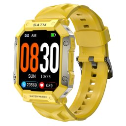 Smartwatch Ceas Inteligent, PG333, Ecran 1,92”, TFT HD, Rezoluție 320x386, Procesor Realtek 8762 de mare viteză, Aplicație ZGfit, Bluetooth 5.1, Oximetru, Tensiometru, 5ATM Rezistență la apă, Multiple monitorizări sănătate și moduri sport, Brațară silicon