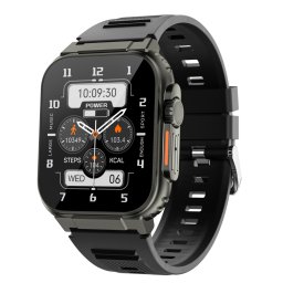 Smartwatch MAXTOP®, Ceas Inteligent Unisex, A70, ecran TFT 1,96”, Rezoluție 240x286, Procesor Realtek RTL8763EW, Aplicație FitCloudPro, Apeluri Bluetooth 5.0, LanternăLED, Multiple monitorizări sănătate și moduri sport, curea de silicon, black