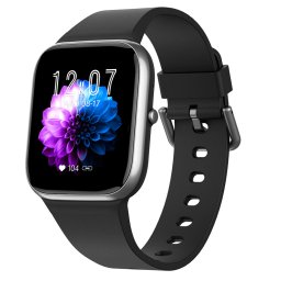 Smartwatch MAXTOP®, Ceas Inteligent Unisex, Y9PRO, ecran TFT 1,85”, Rezoluție 240x280, Procesor JL7013A6, Aplicație HBand, Apeluri Bluetooth 4.0, Glucometru, Multiple monitorizări sănătate și moduri sport, curea de silicon, negru