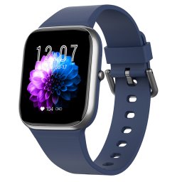 Smartwatch MAXTOP®, Ceas Inteligent Unisex, Y9PRO, ecran TFT 1,85”, Rezoluție 240x280, Procesor JL7013A6, Aplicație HBand, Apeluri Bluetooth 4.0, Glucometru, Multiple monitorizări sănătate și moduri sport, curea de silicon, albastru