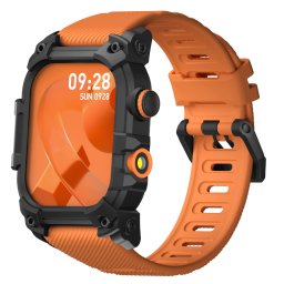 Smartwatch Ceas Inteligent, SF-S6, Ecran 2,01”, IPS HD, Rezoluție 240x296, Procesor Realtek 8763EWE de mare viteză, Bluetooth 5.2, Lanternă LED, Monitorizare GPS, Algoritm măsurare stres, Multiple monitorizări sănătate și moduri sport, Brațară silicon ora