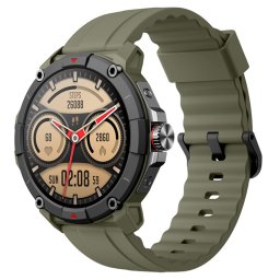 Smartwatch IXIU®, Ceas Inteligent bărbătesc, SPORT02, Ecran 1,38” IPS TFT-LCD, Rezoluție 240x24, Procesor ATS3085L, Aplicație VeryFit, Apeluri Bluetooth 5.3, Multiple monitorizări sănătate și moduri sport, curea de silicon, verde