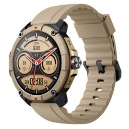 Smartwatch IXIU®, Ceas Inteligent bărbătesc, SPORT02, Ecran 1,38” IPS TFT-LCD, Rezoluție 240x240, Procesor ATS3085L, Aplicație VeryFit, Apeluri Bluetooth 5.3, Multiple monitorizări sănătate și moduri sport, curea de silicon, orange