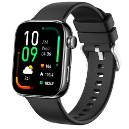 Smartwatch TWINKLER®, Ceas Inteligent Bărbătesc, TKY-Y20, ecran TFT 1,85”, Rezoluție 390x450 HD, Procesor AB5681G, Aplicație FitCloudPro, Apeluri Bluetooth 5.3, Tensiometru, Ritm Cardiac, Oximetru, Multiple monitorizări sănătate și moduri sport, curea de 