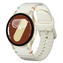 Smartwatch TWINKLER®, Ceas Inteligent Unisex, TKY-R7, ecran AMOLED 1,3”, Rezoluție 360x360, Procesor AB5691, Oximetru, Aplicație FitCloudPro, Apeluri Bluetooth 5.4, Multiple monitorizări sănătate și moduri sport, Curea silicon, alb pastelat