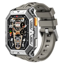 Smartwatch TWINKLER®, Ceas Inteligent Bărbătesc, TKY-S09, ecran AMOLED 2,13”, Rezoluție 470x502, Procesor Realtek 8763EWE-VP, Altimetru, Barometru, Tensiometru, Oximetru, Aplicație FitCloudPro, Apeluri Bluetooth 5.4, Multiple monitorizări sănătate și modu