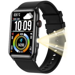 Smartwatch TWINKLER®, Ceas Inteligent Damă, TK76, ecran 1.57” HD, rezoluție 200x320, IP68, procesor AB5681F/G, Apeluri Bluetooth 5.3, Monitorizare Sănătate, 100+ Moduri Sportive, Lanternă LED, Baterie de lungă durată