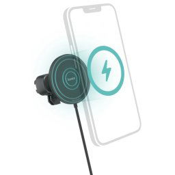HAMA FIC E3 Cablu fără Magcharge de maşină încărcător 15W USB-C iPhone negru