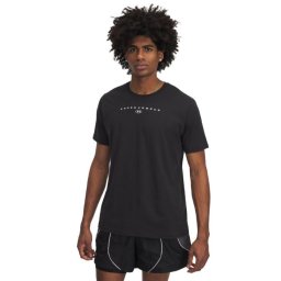 Under Armour Tricou Stacked Logo SS Black M