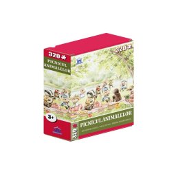 Picnicul Animalelor - Puzzle 320 piese