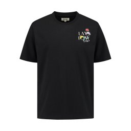 Shiwi Tricou 'Finn Sketched Flowers' albastru deschis / galben / roșu / negru