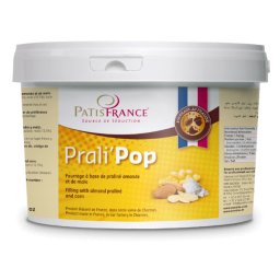 Crema Crocanta Praline cu Migdale, Prali, Pop PatisFrance, 2 kg