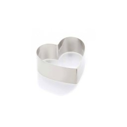 Rama Inox Inima 18 x 16.9 x H 4 cm