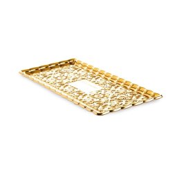 Tava Dreptunghiulara Aurie Expunere 35 x 15 cm, Set 25 buc