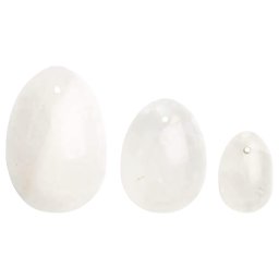 Set La Gemmes Yoni - bile Geisha - cuarț (3 bucăți)