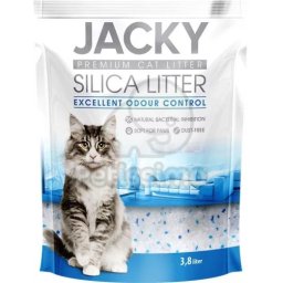 Jacky Premium așternut pentru pisici din silicat 7,6 l