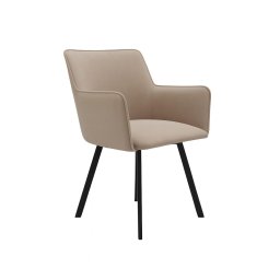 Scaun de sufragerie AMELIA taupe